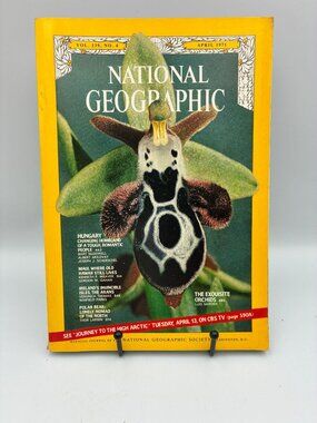 National Geographic April 1971 Vol. 139 No. 4 The Exquisite Orchids Hungary Fair